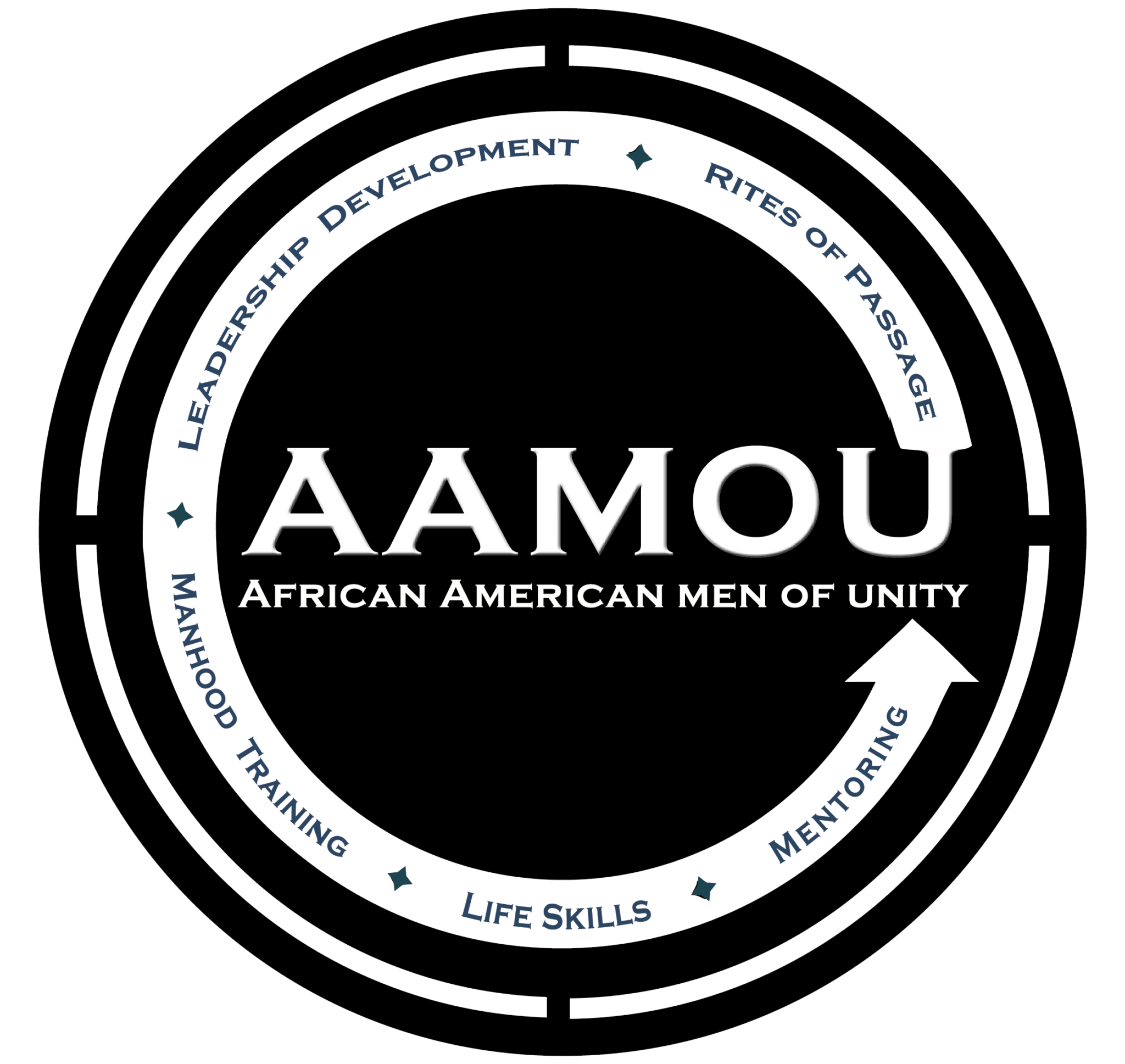 Logo for Aurora Area African American Men of Unity, represented in the BCPN provider network