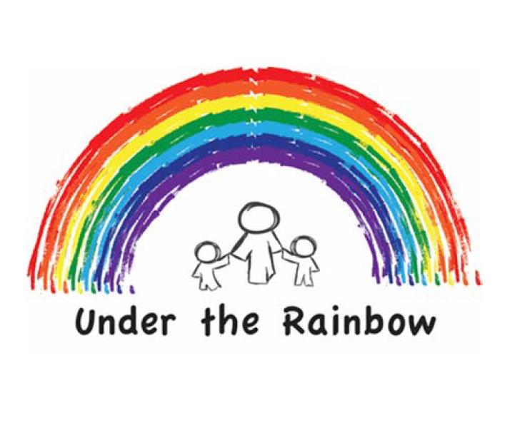 Logo for Under the Rainbow, a BCPN network organization serving Illinois communities